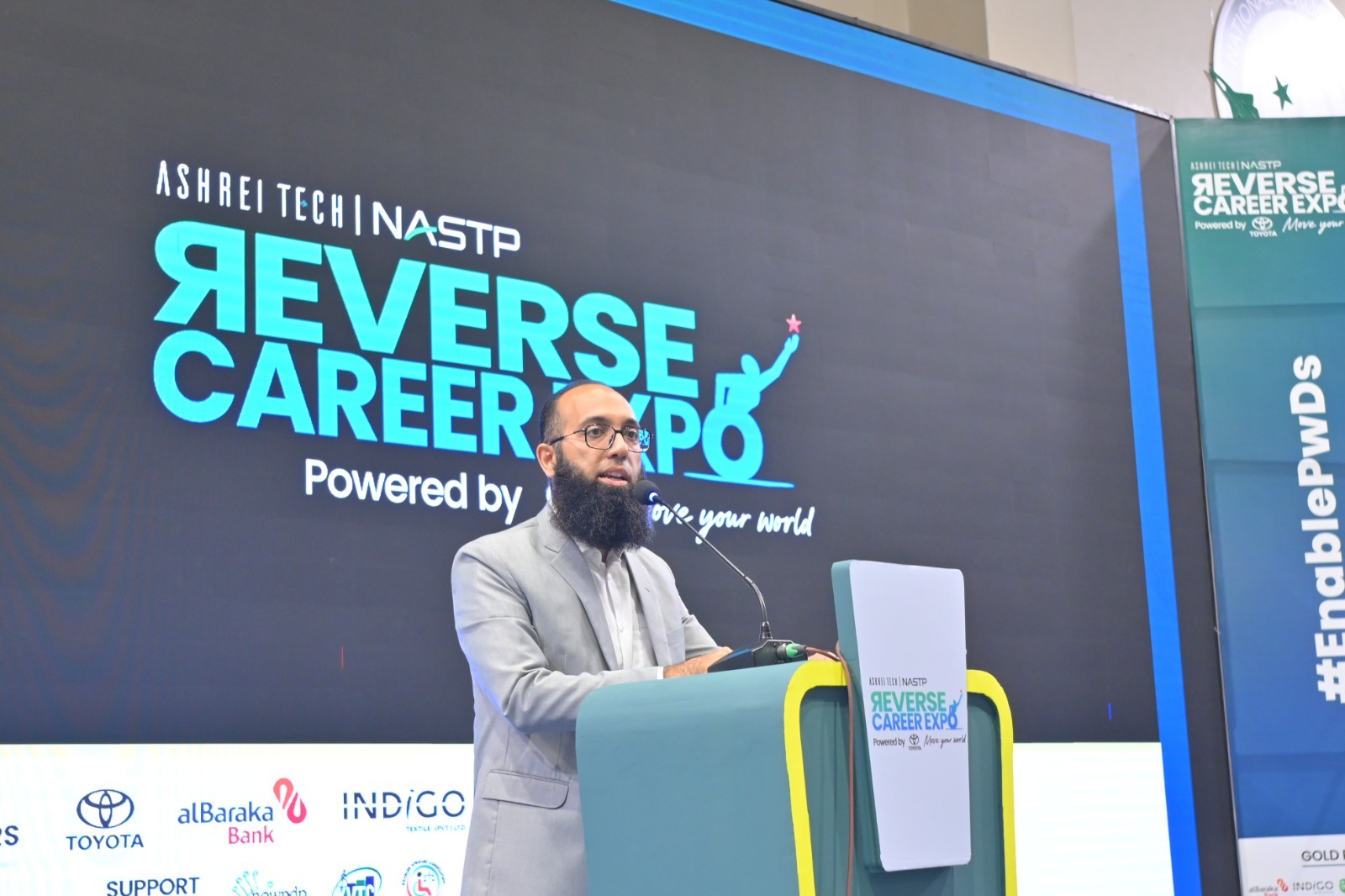 Participants at Reverse Career Expo